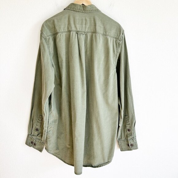 Northwest Territory Shirt Long Sleeve Button Down Woven Outdoor Chore - Picture 5 of 8